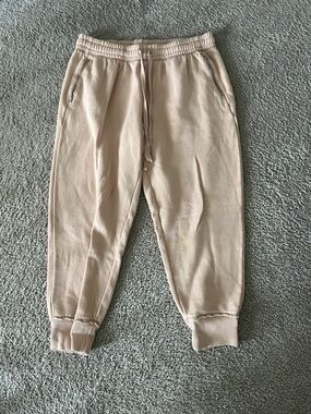 aerie Neutral Jogger Sweatpants with Drawstring